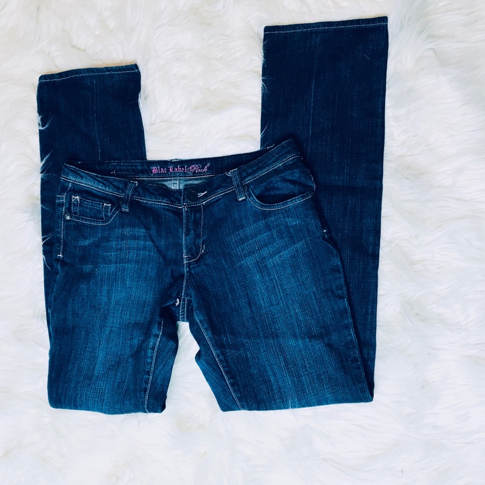 Blac Label Pink Bootcut Skinny Jeans